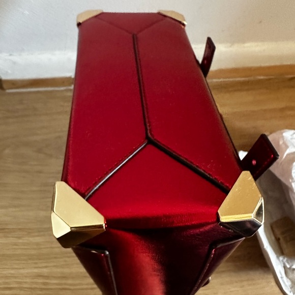 Michael Kors Metallic Red Bag - Picture 15 of 16